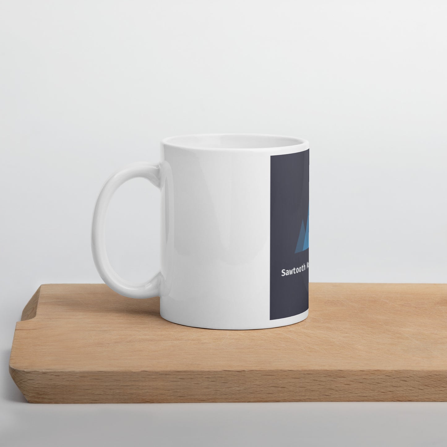 Sawtooth Mountain Studios White Glossy Mug