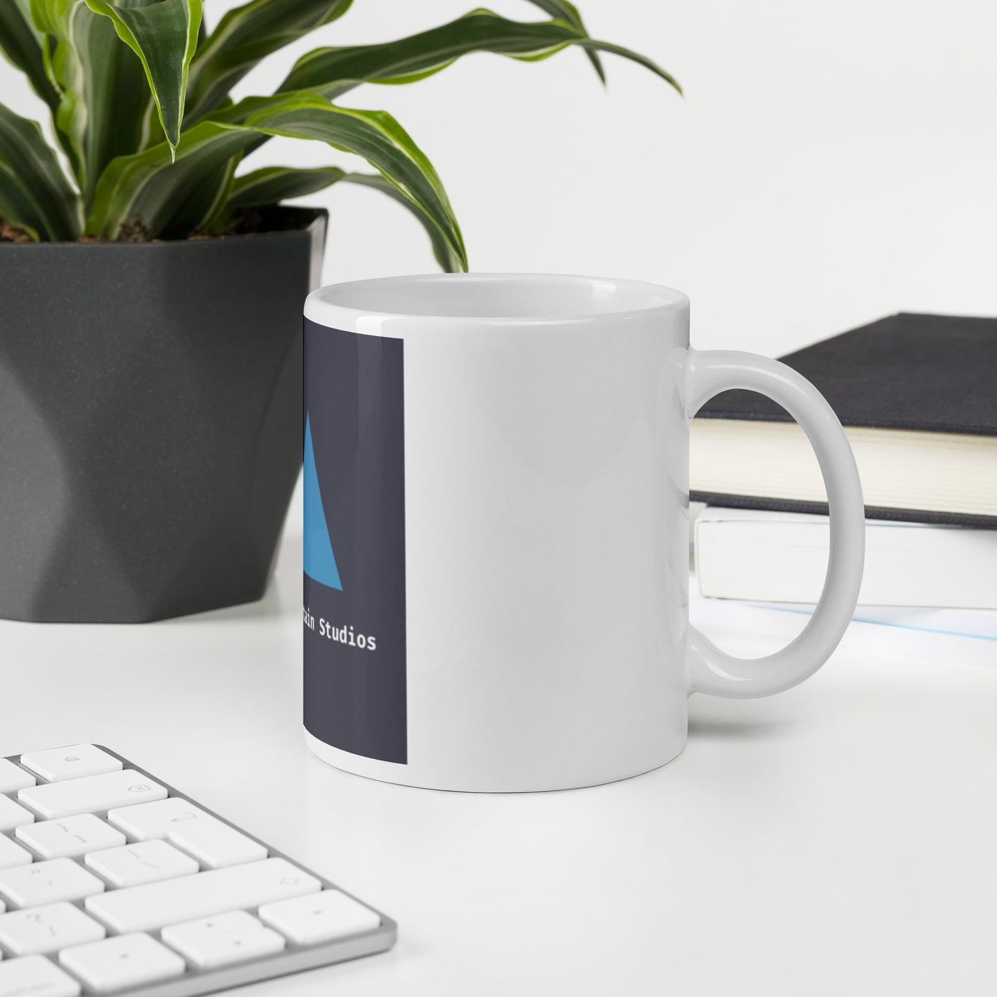 Sawtooth Mountain Studios White Glossy Mug